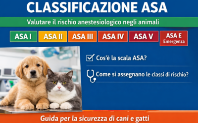 Guida alle classi ASA: valutare il rischio anestesiologico nei pet