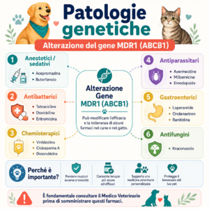 Test genetico MDR1 cane gatto